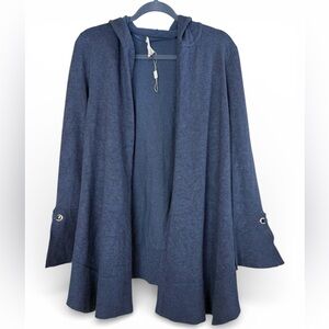 Blue Women's Cardigan | Hoodie | NWOT